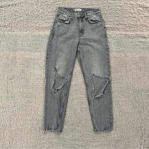 Zara barrel jeans!